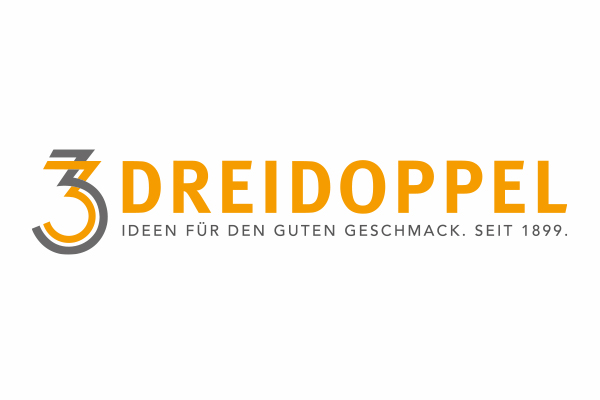 DREIDOPPEL Meilensteine Logo Relaunch